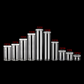 PET διαφανές κυλινδρικό μπουκάλι με χειρολαβή και καπάκι με ευρύστόμιο για καθημερινή χημική συσκευασία, με εκτύπωση λογότυπου