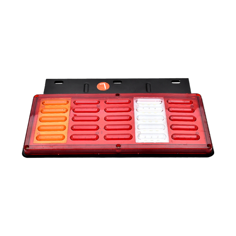 LED hátsó lámpa teherautókhoz és félpótkocsikhoz, modell 6D Tail Light (Feszültség 24V, Teljesítmény 5000, Üzemidő 5000)