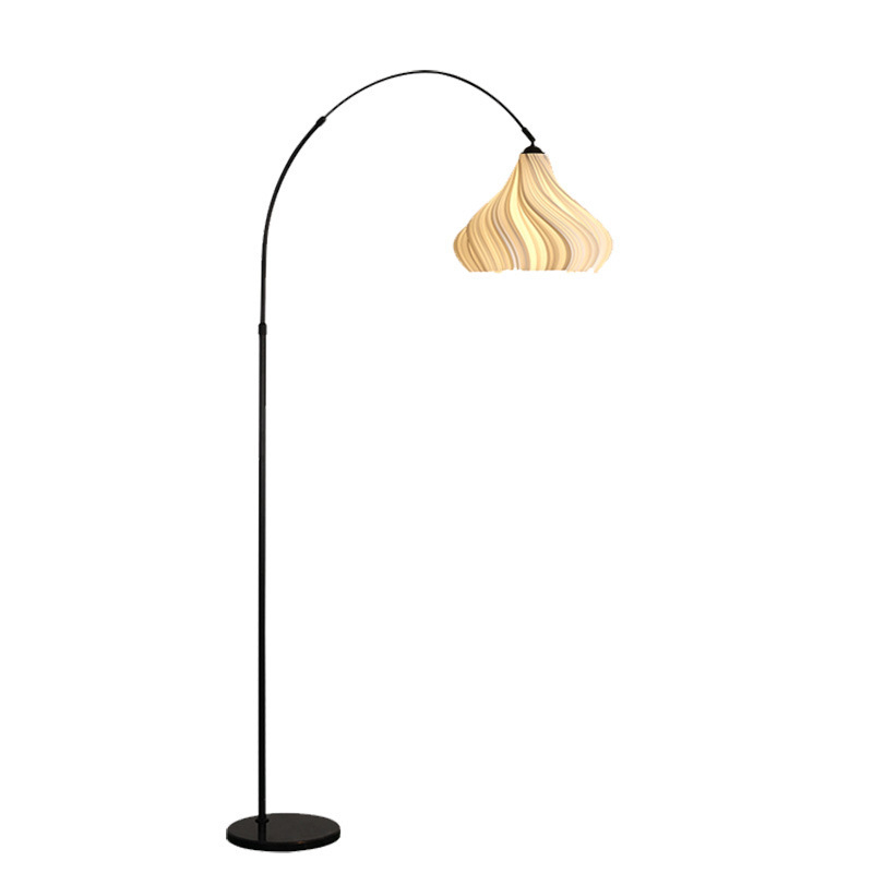 LED állólámpa Nordic designnal, állítható magasság, vas test, 5–10 m² megvilágítási terület