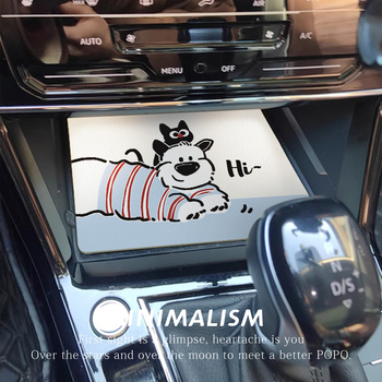 Covoră de suport pentru băuturi în consola centrală pentru Volkswagen Passat – anti-alunecare, protecție solară, accesoriu decorativ (Material: Alt; Origine: Hebei; Brand: Alt; Procesare: Fără personalizare)