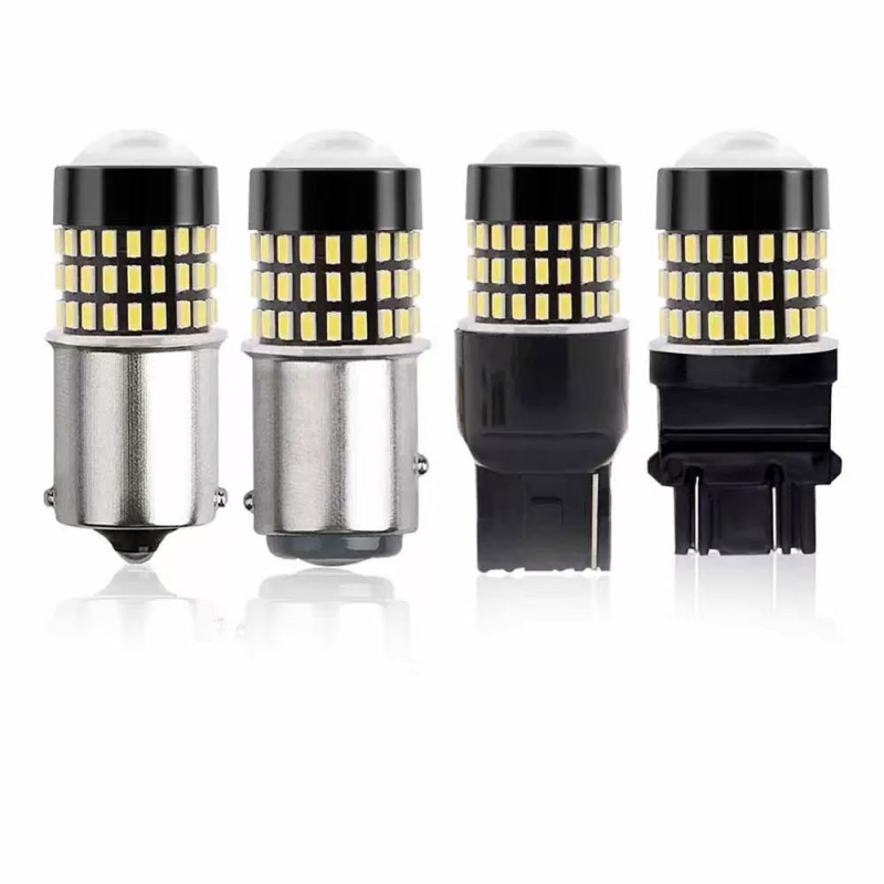 LED autó lámpa 3014-54SMD, 6000K, 9W, 12-30V, alumínium ház