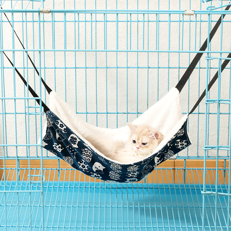 Állatok számára állítható függőágy (Oxford anyag, egész éves használat, egyszerű szerelés, vízzel mosható)