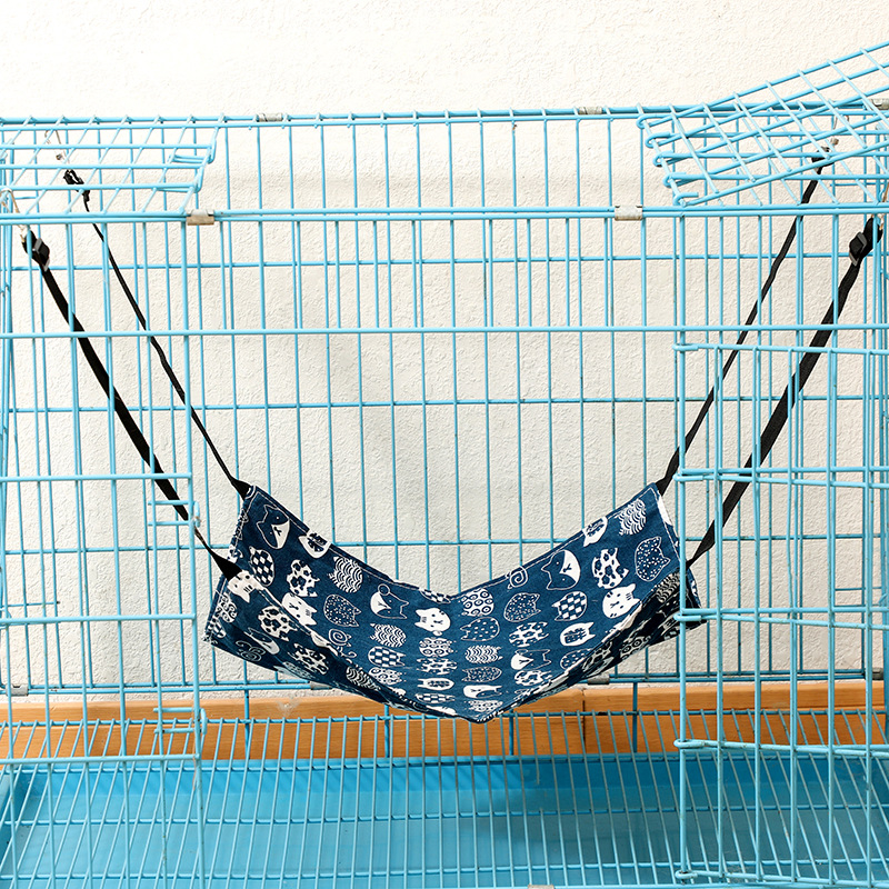 Állatok számára állítható függőágy (Oxford anyag, egész éves használat, egyszerű szerelés, vízzel mosható)