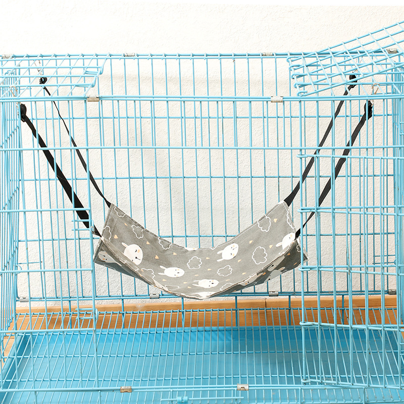 Állatok számára állítható függőágy (Oxford anyag, egész éves használat, egyszerű szerelés, vízzel mosható)