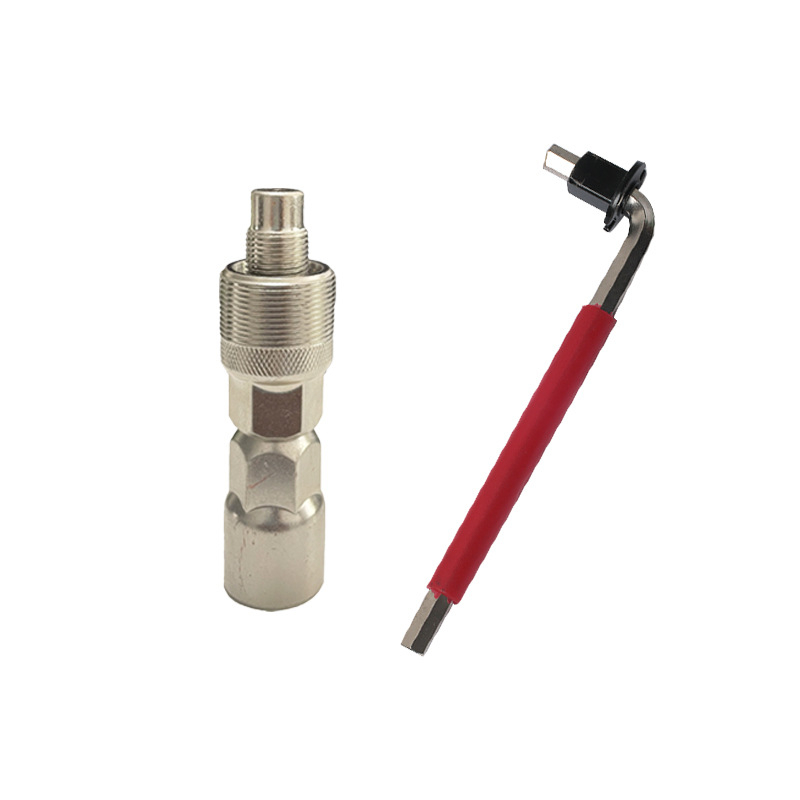 Инструмент за сваляне на велосипедна кривка с квадратно гнездо — за демонтаж на кривката и ремонт на средния вал