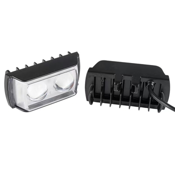 Prednje LED svjetlo za motocikl – aluminijska legura, 12V, 4500 lm, IP67