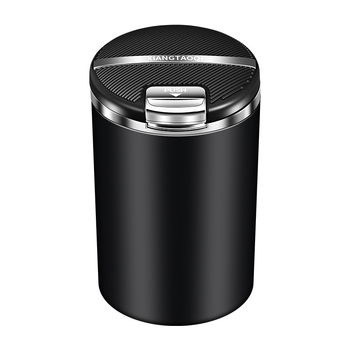 Τασάκι αυτοκινήτου με καπάκι, πλαστικό, μοντέλο Car ashtray-03, χύτευση, 120 g, καθολικό