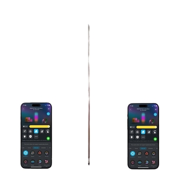 LED állólámpa alumínium ötvözet testtel, érintéses kapcsolóval, 220V, 10–15 m² fényterület