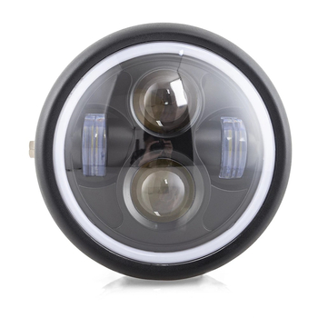 LED retro prednje svjetlo za motocikl, 35W, model v-98856, za motocikle, bez montaže