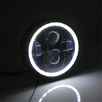 LED retro prednje svjetlo za motocikl, 35W, model v-98856, za motocikle, bez montaže