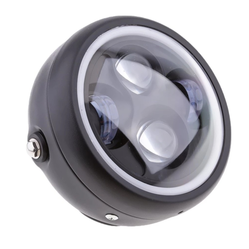 LED retro prednje svjetlo za motocikl, 35W, model v-98856, za motocikle, bez montaže