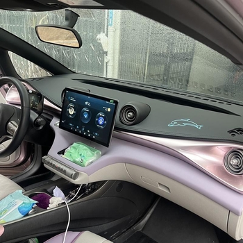 BYD Dolphin instrument ploča — podložak za zaštitu od sunca i topline za ploču s instrumentima, jednobojni uzorak, otisak logotipa, privatna marka
