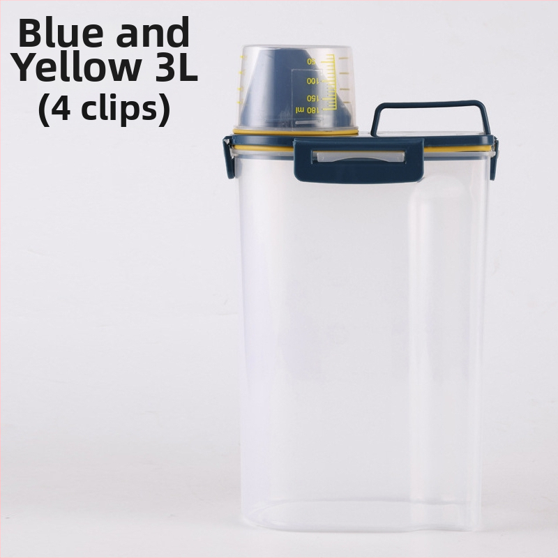 Kontajner na krmivo pre domáce zvieratá — PP materiál, objem 1.5L/2.5L, Súkromná značka autorizovaná: Áno, Značka: Tinypet little mustard