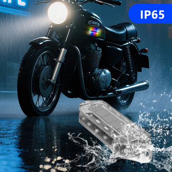 Solarsko upozoravajuće svjetlo SP01, 3W, Mingben materijal, kompatibilno s automobilima, motociklima, biciklima i kamionima