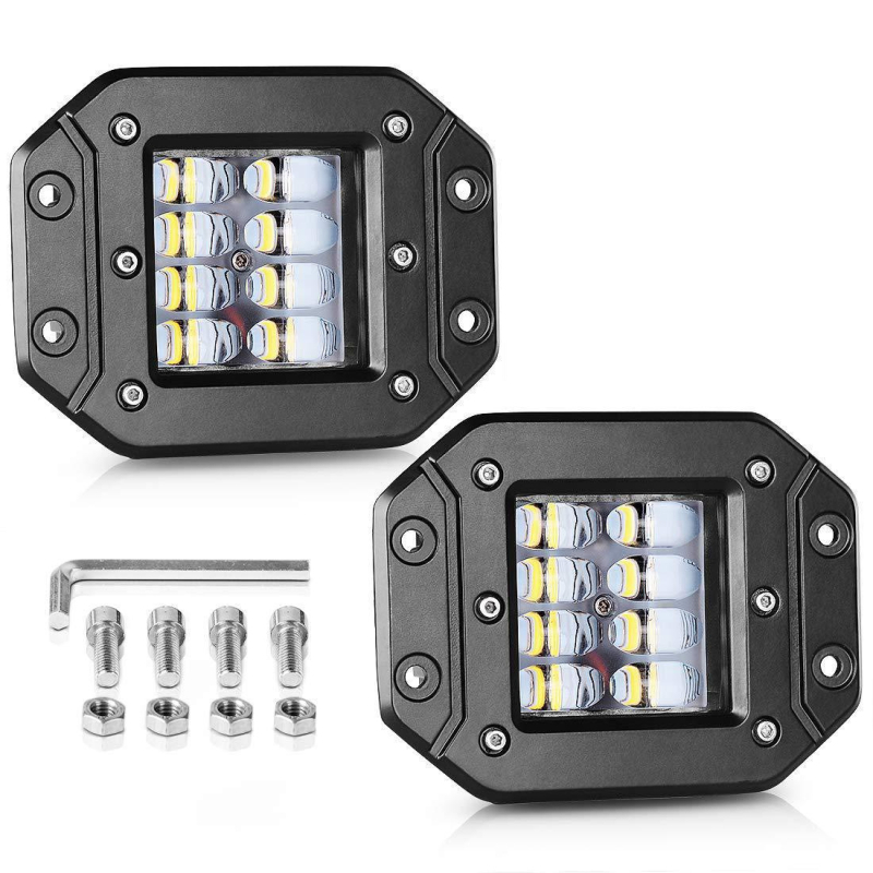 Ugrađeno LED radno svjetlo, 24W, 10-32V, 5000 lm, 6500K, 30000 h