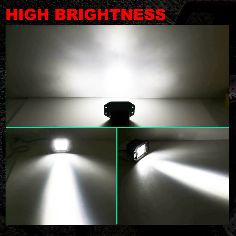 Ugrađeno LED radno svjetlo, 24W, 10-32V, 5000 lm, 6500K, 30000 h