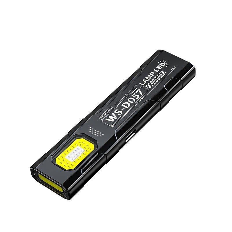 Kompaktna magnetska COB LED baterijska svjetiljka, ultratanki dizajn, napajanje putem punjenja, 3W, baterija 400 mAh, domet do 50 m