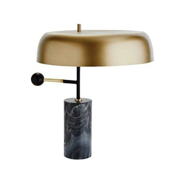 LED stolna lampica T7721, 220V, metalno sjenilo, gumbasti prekidač, jednostavan modern dizajn