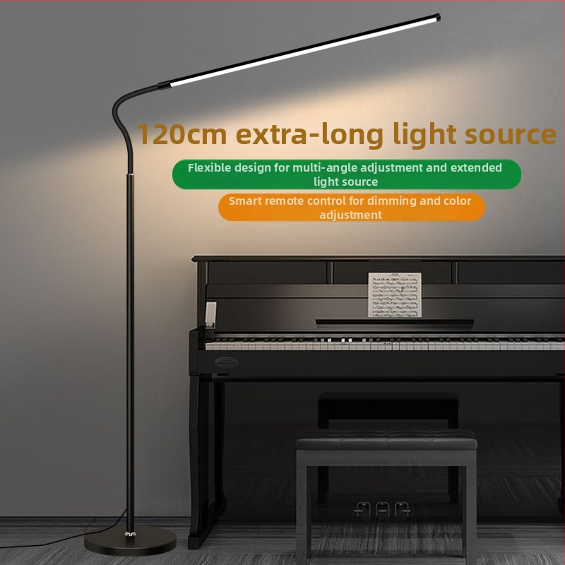 Stojeća LED lampa za čitanje i učenje – glasovno upravljanje, USB napajanje, CRI ≥95, razina osvjetljenja AA po nacionalnim standardima, ambijentalno svjetlo