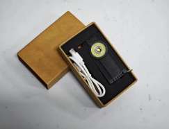 Mini LED svjetiljka za ključeve od aluminijske legure, 20W, 300mAh, ručno pokretanje energije, punjiva, vodootporna, domet 50–100 m