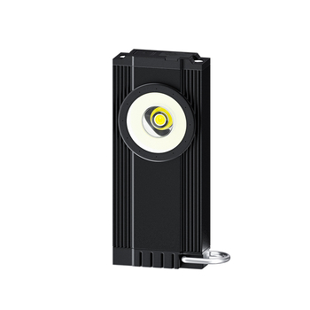 Mini LED svjetiljka za ključeve od aluminijske legure, 20W, 300mAh, ručno pokretanje energije, punjiva, vodootporna, domet 50–100 m