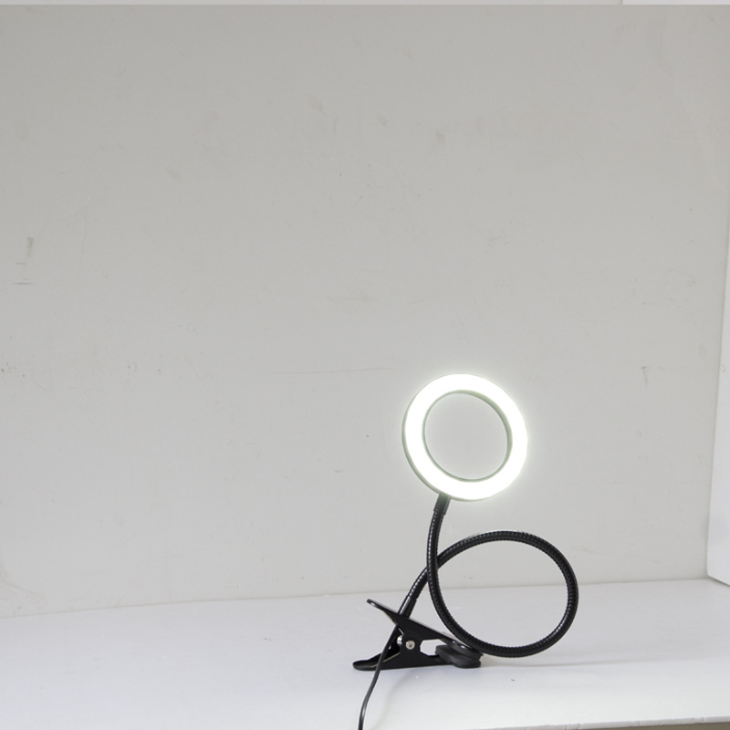 LED klips stolna svjetiljka – učenje i čitanje, zaštita očiju, mrežno napajanje, metalno sjenilo, model EK-002A, napon ≤36V