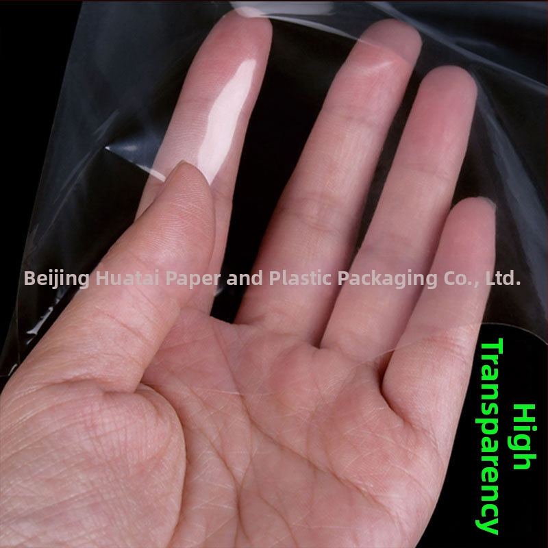 Taška na balenie živých okrasných rýb na prepravu, s pevým plochým dnom so štyrmi rohmi, hrubý plast