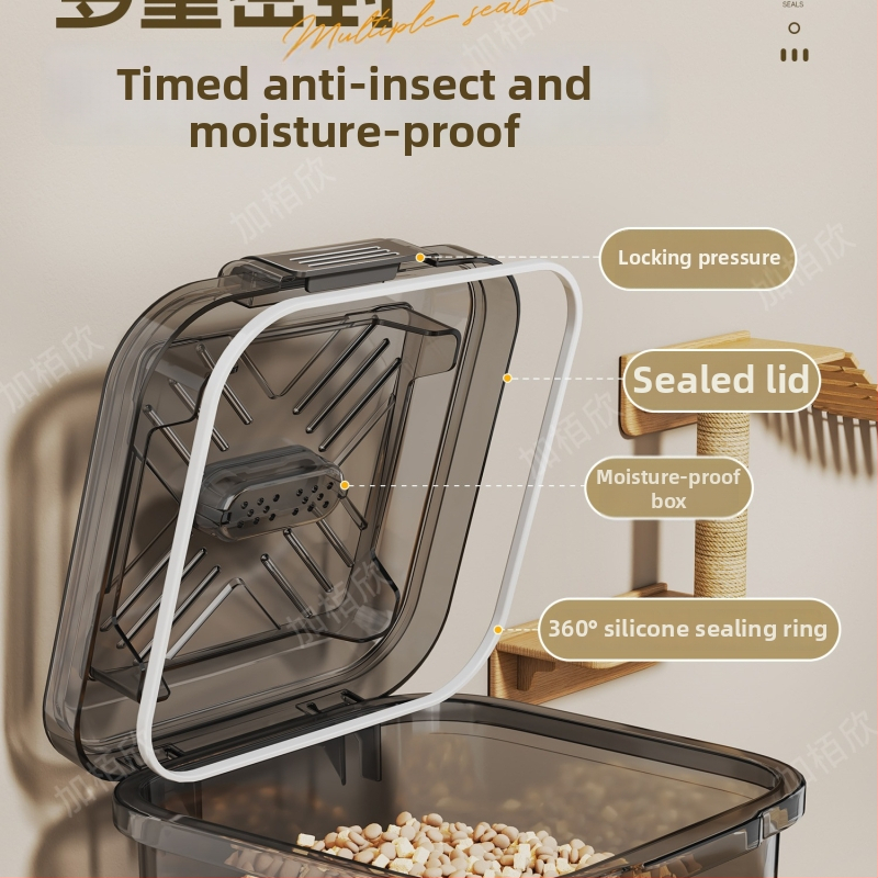 Kontajner na skladovanie krmiva pre mačky a psy, Materiál: Silk Flower, Značka: Iná, Kapacita: Iná, Nie je dovážané