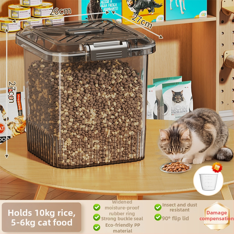 Kontajner na skladovanie krmiva pre mačky a psy, Materiál: Silk Flower, Značka: Iná, Kapacita: Iná, Nie je dovážané