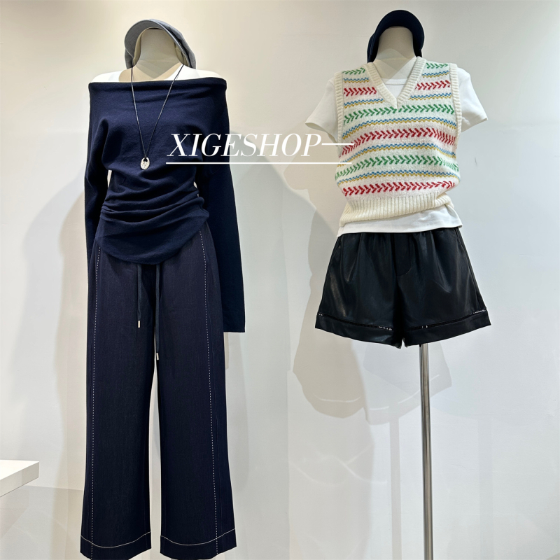 Női pamut póló 95%+, Slim fit, Brushed, rövid ujjú, kerek nyak