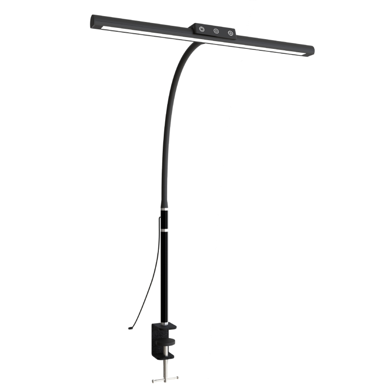 Csíptethető USB-s asztali lámpa monitorhoz – szemvédő LED, érintéses vezérlés, 8–12W