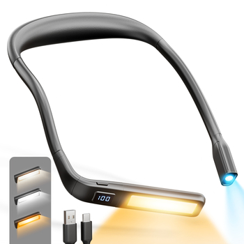 LED lampica za čitanje uz krevet, USB punjenje, ugrađena litij baterija, CRI 80–89, plastično sjenilo, ≤36V