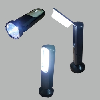 Višenamjenski ručni fenjer s funkcijom stolne lampe, napajanje 3AA suhe baterije, 4.5V, 3W, 500 lm, 180° zrake, IP63
