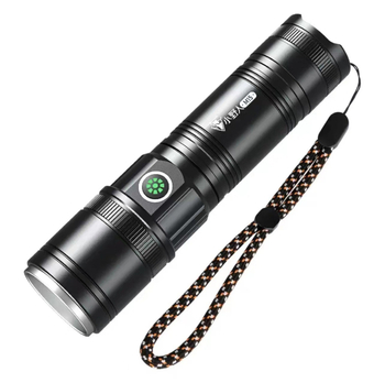 P50 Vanjska LED radna svjetiljka, 20W, Punjiva, teleskopski zoom, aluminijsko kućište, 4000mAh/2600mAh, domet 200–500 m