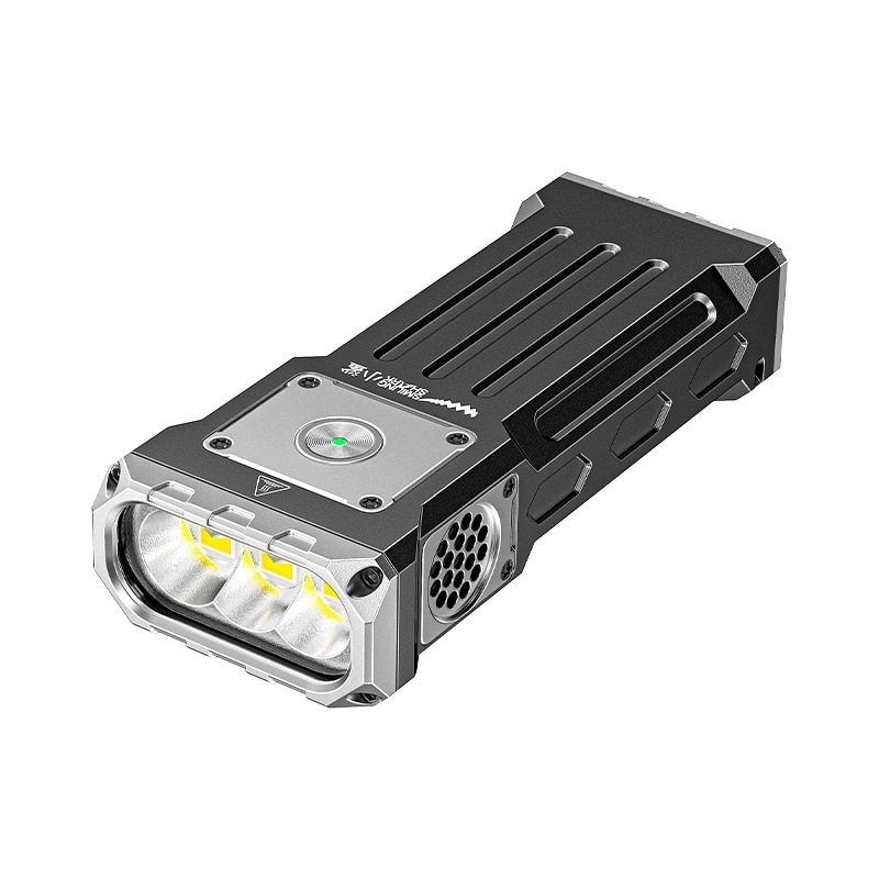 Ručna LED svjetiljka za vanjsku upotrebu, aluminijumsko kućište, punjiva, domet 100–200 m