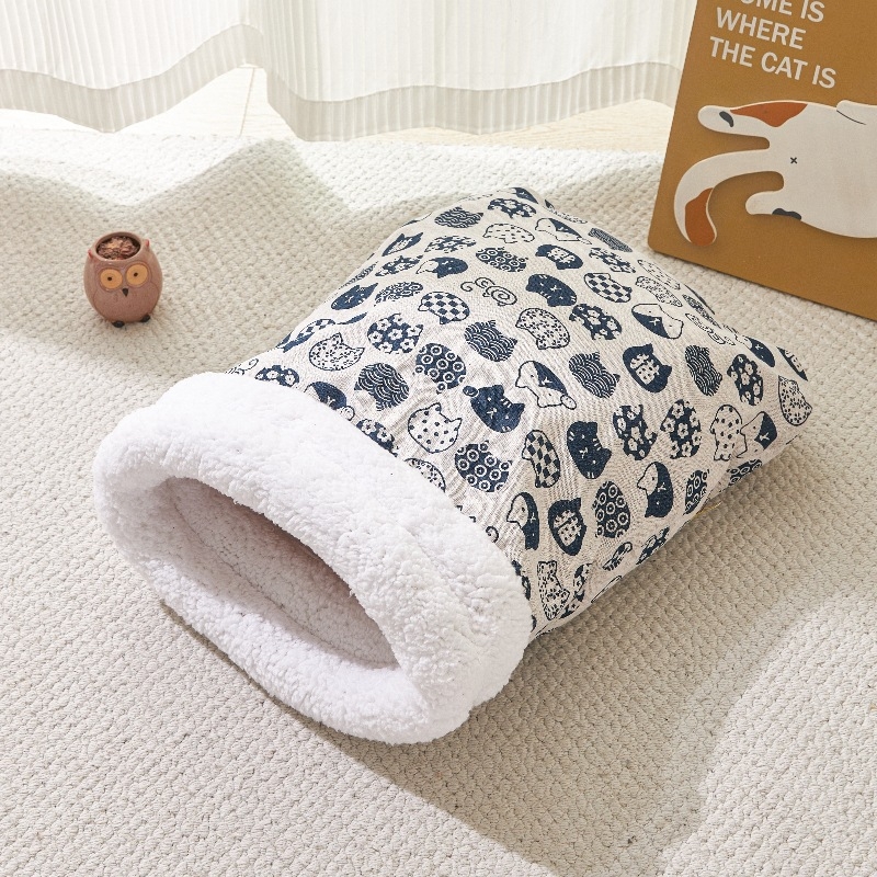 Macska alvózsák - anyag: textil, származás: Zhejiang, háziállat fészek, alkalmas kutyáknak