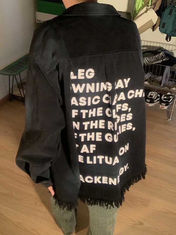 Jachetă denim pentru bărbați, cu guler Lapel, închidere cu nasturi pe un rând, croială lejeră, bumbac 51–70%