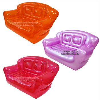 Nafukovací gauč - PVC, model TC-S02, moderný minimalistický štýl, vhodné pre dospelých aj deti, prispôsobiteľný