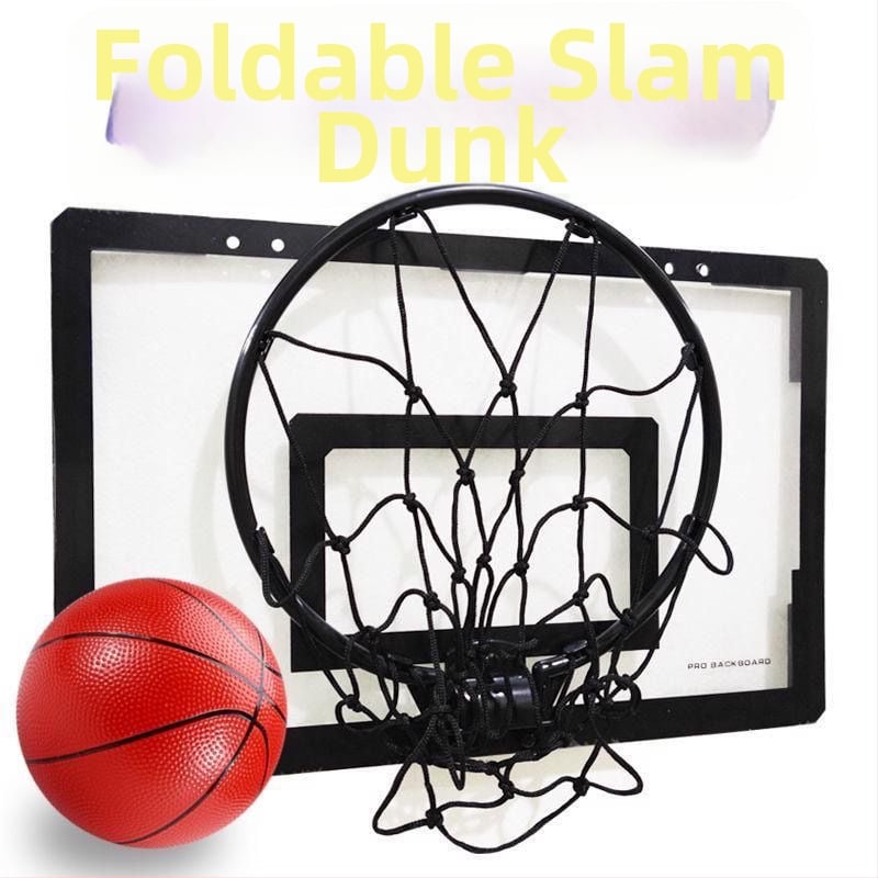 Coș de baschet pliabil pentru perete cu tablă detașabilă – Model F98S7M75T5SS5M