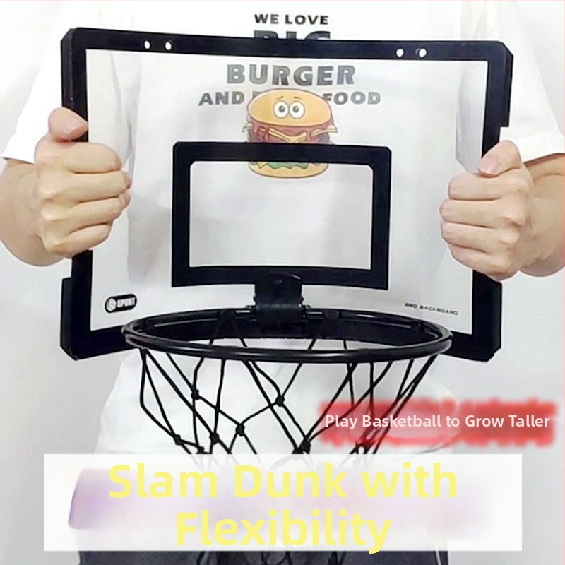 Coș de baschet pliabil pentru perete cu tablă detașabilă – Model F98S7M75T5SS5M