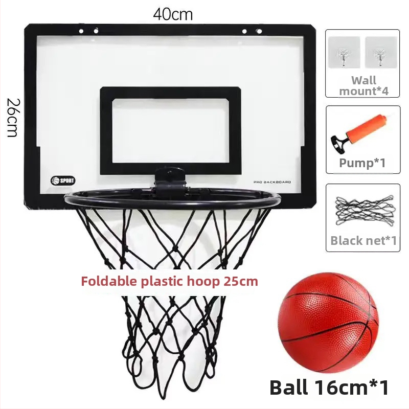 Coș de baschet pliabil pentru perete cu tablă detașabilă – Model F98S7M75T5SS5M