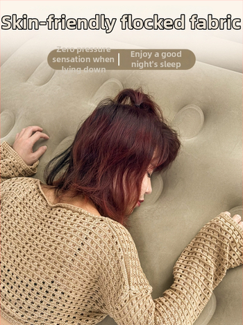 Wilderness φουσκωτό κρεβάτι για κάμπινγκ με επιφάνεια PVC φλοκ, για 2–3 άτομα, 5 κιλά, ηλεκτρική αντλία