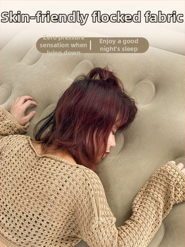 Wilderness φουσκωτό κρεβάτι για κάμπινγκ με επιφάνεια PVC φλοκ, για 2–3 άτομα, 5 κιλά, ηλεκτρική αντλία