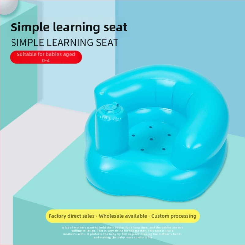 Detská nafukovacia stolička z PVC, prispôsobiteľný dizajn, hrúbka 0.22 cm, hmotnosť 0.25 kg