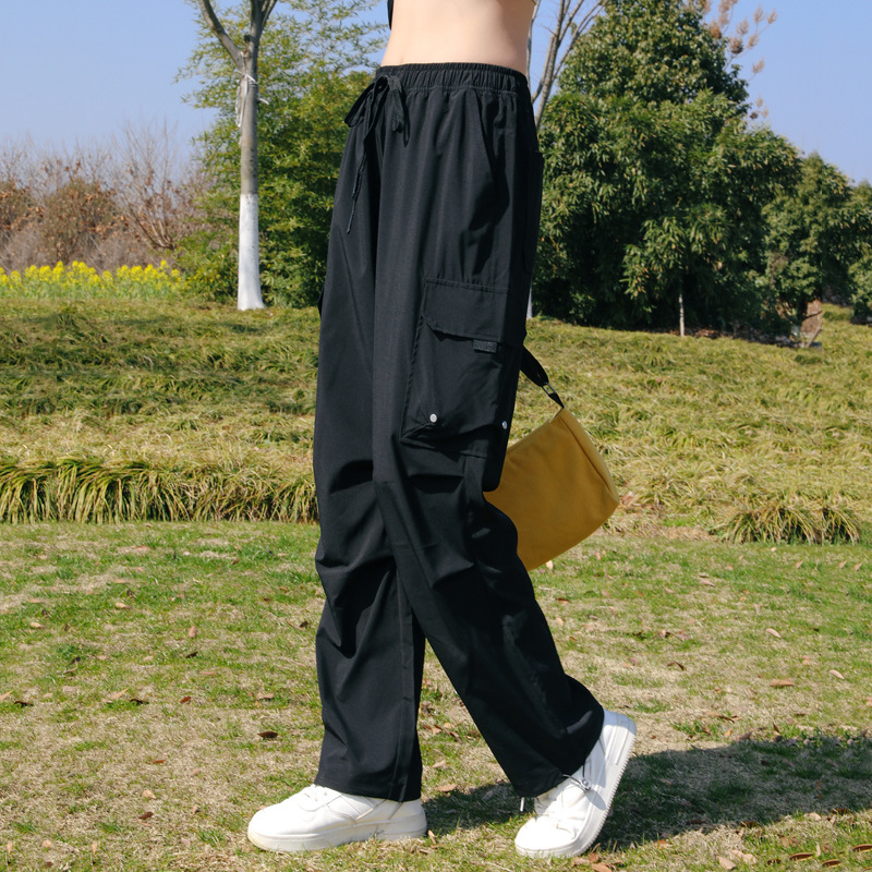 Παντελόνια γρήγορου στεγνώματος - Πολυεστέρας, απορρόφηση ιδρώτα, διαπνοή, ελαφριά, μονόχρωμο σχέδιο | Καλοκαίρι, Unisex | XW-24333