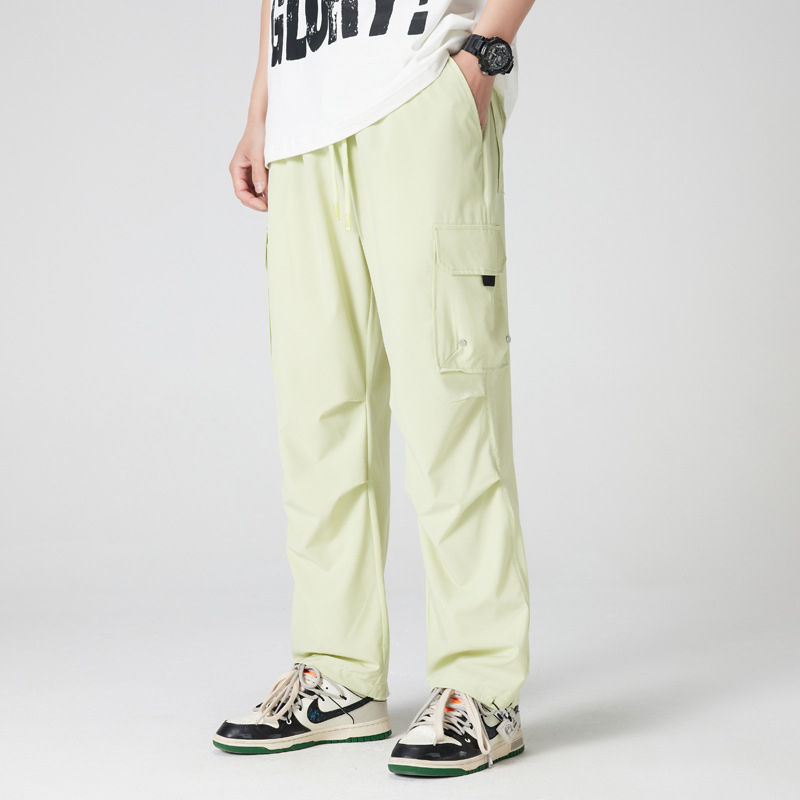 Παντελόνια γρήγορου στεγνώματος - Πολυεστέρας, απορρόφηση ιδρώτα, διαπνοή, ελαφριά, μονόχρωμο σχέδιο | Καλοκαίρι, Unisex | XW-24333