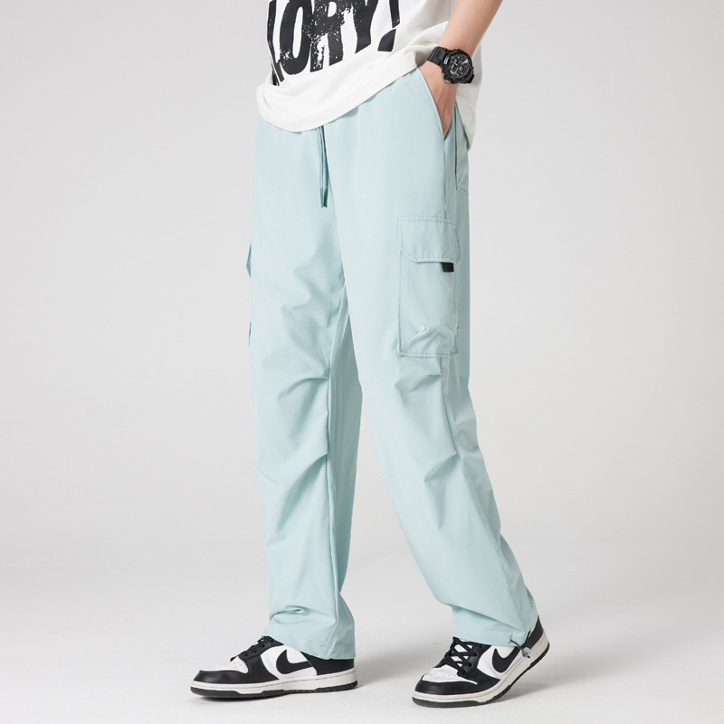 Παντελόνια γρήγορου στεγνώματος - Πολυεστέρας, απορρόφηση ιδρώτα, διαπνοή, ελαφριά, μονόχρωμο σχέδιο | Καλοκαίρι, Unisex | XW-24333