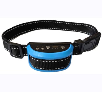Устройство за обучение на кучета с интелигентно автоматично регулиране на тон и вибрация, гумен корпус, водоустойчиво, USB зареждане, батерия 300 mAh