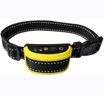 Устройство за обучение на кучета с интелигентно автоматично регулиране на тон и вибрация, гумен корпус, водоустойчиво, USB зареждане, батерия 300 mAh