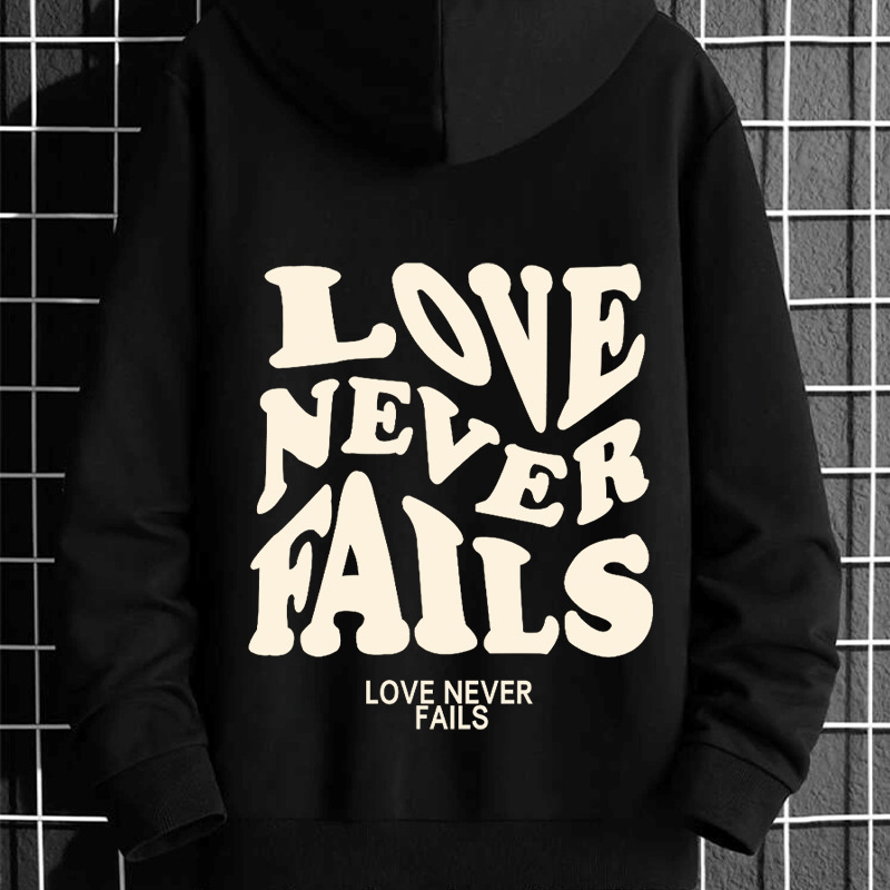 Γυναικείος φούτερ με κουκούλα και επένδυση fleece, άνετη γραμμή, εκτύπωση με γράμματα, χειμώνας 2023